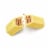 KIT KAT® Lemon Crisp Miniatures Lemon Flavored Creme Wafer Easter Candy Bag Perspective: left