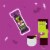 KIT KAT® Witch's Brew Marshmallow Creme Wafer Snack Size Halloween Candy Bag Perspective: left