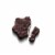 YORK Dark Chocolate Peppermint Patties Snowflakes Candy Christmas Gift Box Perspective: left