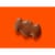 REESE'S Milk Chocolate Peanut Butter Snack Size Bats Halloween Candy Bag Perspective: left