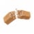 KIT KAT® Miniatures Gingerbread Cookie Gingerbread Flavored Creme Wafer Candy Bars Christmas Bag Perspective: left