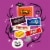 Hershey's All Time Greats Miniatures Candy Assortment Perspective: left