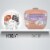 Hershey Miniatures Halloween Candy Assortment in Skull Candy Bowl Perspective: left