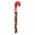 KIT KAT® Miniatures Milk Chocolate Wafer Christmas Candy Plastic Cane Perspective: left