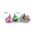HERSHEY'S KISSES Milk Chocolate Treats Easter Candy Sleeve Perspective: left