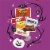 Hershey Miniatures Chocolate and White Creme Assortment Candy Halloween Bulk Variety Bag Perspective: left