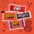 HERSHEY'S KIT KAT® and REESE'S Assorted Milk Chocolate Snack Size Halloween Candy Bag Perspective: left