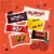 Hershey Miniatures Assorted Flavored Halloween Candy Bag Perspective: left