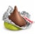 HERSHEY'S KISSES Grinch Milk Chocolate Christmas Candy Bag Perspective: left