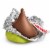 HERSHEY'S KISSES Grinch Milk Chocolate Christmas Candy Bag Perspective: left