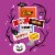 Hershey Miniatures Chocolate and White Creme Assortment Candy Halloween Bulk Variety Bag Perspective: left