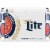 Miller Lite American Pilsner Light Lager Beer Perspective: left