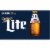 Miller Lite American Lager Beer Perspective: left