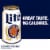 Miller Lite American Pilsner Light Lager Beer Perspective: left