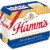 Hamm's American-Style Lager Light Beer Perspective: left