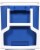Igloo® 38 Quart Wheelie Cooler - Blue Perspective: left