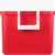 Igloo Cooler - Red Perspective: left
