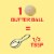 Land O Lakes® Salted Butter Balls Perspective: left