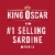 King Oscar Wild Caught Sardines in Extra Virgin Olive Oil Perspective: left
