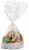 Affy Tapple Gormet M & M Cello-Wrapped Candy Apple Perspective: left