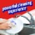Ajax Ultra Liquid Dish Soap Vinegar and Lime Scent Sparkling Clean Dishes Perspective: left