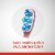 Colgate® 360® Advanced Optic White® Whitening Medium Toothbrush Value Pack Perspective: left