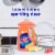Ajax Ultra Triple Action Orange Liquid Dish Soap Perspective: left
