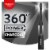 Colgate® 360® Charcoal Soft Sonic Powered Battery Toothbrush Perspective: left