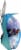 Bell Frozen™ Tiara Child Bike Helmet - Blue Perspective: left