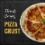 Mama Mary's Thin & Crispy Pizza Crust Perspective: left