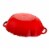 Staub Cast Iron Tomato Cocotte, Dutch Oven, 3-quart, Made in France, Cherry Perspective: left