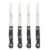 ZWILLING TWIN Gourmet Classic 8-pc Steak Knife Set with Wood Case Perspective: left