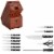 HENCKELS Dynamic 12-pc Knife Block Set - Acacia Perspective: left