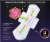 U by Kotex AllNighter Ultra Thin Overnight Unscented Pads with Wings Perspective: left