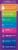 Poise® Microliners Regular Lightest Absorbency Incontinence Panty Liners Perspective: left