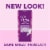 Poise Daily Microliners Incontinence Panty Liners 1 Drop Lightest Long Pantiliners Perspective: left