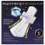 U by Kotex AllNighter Ultra Thin Extra Heavy Flow Unscented Overnight Pads with Wings Perspective: left