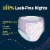 Goodnites Girls' Nighttime Bedwetting Underwear Size Large (68-95 lbs) Perspective: left