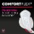 U by Kotex CleanWear Ultra Thin Regular Pads with Wings Perspective: left