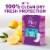 Poise Ultra Thin Incontinence Pads for Women 6 Drop Ultimate Absorbency Long Length Pads Perspective: left