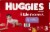 Huggies Little Movers Baby Diapers, Size 3 (16-28 lbs) Perspective: left