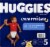 Huggies OverNites Baby Diapers, Size 5 (27+ lbs) Perspective: left