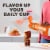Dunkin' Salted Caramel Coffee Creamer Perspective: left