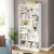 Tribesigns Six Tier Tall Bookcase Floor Standing Five Shelf Library Bookcase for Home Office Perspective: left