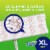 Swiffer Sweep + Mop XL Dry Pads Refill Floor Cleaner Cleaning Cloths Unscented Perspective: left