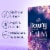 Downy Infusions Calm Lavender & Vanilla Bean Fabric Softener Dryer Sheets Perspective: left