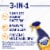 Microban 24 Hour Citrus Scent Bathroom Cleaner and Sanitizing Spray Perspective: left