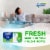 Swiffer Sweeper X-Large Wet Mopping Pad Open Window Fresh Scent Multi Surface Refills Perspective: left