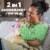 Gain Moonlight Breeze Fabric Softener Dryer Sheets Perspective: left