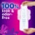 Always Radiant Overnight Feminine Pads for Women, Size 4 for Nighttime, with Wings Perspective: left